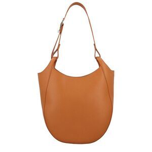 Longchamp Le Foulonne Large Leather Hobo Bag